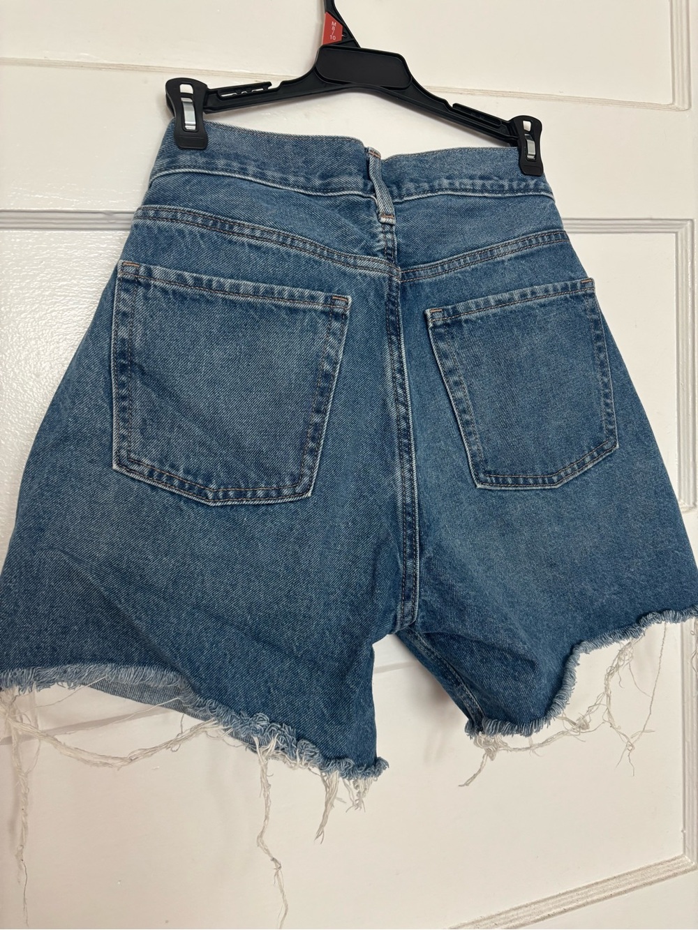 Old Navy Distressed Denim Cutoff Shorts - Blue Wash - Picture 2 of 2